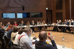 Im Grazer Kongress tagten unter dem Vorsitz von LR Karlheinz Kornhäusl die Gesundheitsreferenten aller Länder. © Foto: Jakob Grill, bei Quellenangabe honorarfrei Im Grazer Kongress tagten unter dem Vorsitz von LR Karlheinz Kornhäusl die Gesundheitsreferenten aller Länder.