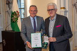 Gerald Gollenz erhielt das Goldene Ehrenzeichen des Landes Steiermark © Land Steiermark/Robert Frankl; Verwendung bei Quellenangabe honorarfrei Gerald Gollenz erhielt das Goldene Ehrenzeichen des Landes Steiermark
