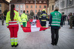 Bildbeschreibung: Impressionen von der Flaggenparade in Bad Radkersburg