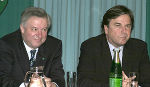 Landeshauptmann Mag. Franz Voves und Landeshauptmann-Stellvertreter Hermann Schützenhöfer beim Auftakt ihrer Regionext-Tour in Liezen. Foto: Christian Nerat Landeshauptmann Mag. Franz Voves und Landeshauptmann-Stellvertreter Hermann Schützenhöfer beim Auftakt ihrer Regionext-Tour in Liezen. Foto: Christian Nerat