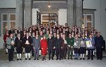 Landeshauptmann Waltraud Klasnic, Hans Stolz (links neben LH Klasnic), Univ.-Prof. Dr. Wolfgang Suppan und Prof. Philipp Fruhmann (rechts neben LH Klasnic ) bei der Verleihung der Steirischen Panther 2003 in der Grazer Burg. Foto: Fischer Landeshauptmann Waltraud Klasnic, Hans Stolz (links neben LH Klasnic), Univ.-Prof. Dr. Wolfgang Suppan und Prof. Philipp Fruhmann (rechts neben LH Klasnic ) bei der Verleihung der Steirischen Panther 2003 in der Grazer Burg. Foto: Fischer