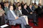 v.l.: Landtagsabgeordneter Josef Strassberger, Gemeinderätin der Stadt Graz Mag. Eva-Maria Fluch, Landeshauptmann Mag. Franz Voves und Mag. Wolfgang Hiller, Leiter des Informationsbüros des Europäischen Parlaments in Österreich beim EU-Bürgerforum in der Aula der Alten Universität in Graz. v.l.: Landtagsabgeordneter Josef Strassberger, Gemeinderätin der Stadt Graz Mag. Eva-Maria Fluch, Landeshauptmann Mag. Franz Voves und Mag. Wolfgang Hiller, Leiter des Informationsbüros des Europäischen Parlaments in Österreich beim EU-Bürgerforum in der Aula der Alten Universität in Graz.