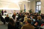 Volles Haus und viele Fragen zum Thema "Bildung-Beruf-Studium". Volles Haus und viele Fragen zum Thema "Bildung-Beruf-Studium".