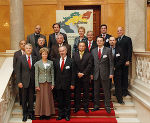 Politische Spitzenvertreter der 16 Partnerregionen aus sechs Staaten vereinbarten sich in Graz den Start gemeinsamer EU-Projekte. Politische Spitzenvertreter der 16 Partnerregionen aus sechs Staaten vereinbarten sich in Graz den Start gemeinsamer EU-Projekte.