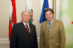 Der Gouverneur der russischen Region Vologda, Posgaljov Vjatscheslav und Landeshauptmann Mag. Franz Voves bei ihrem Gespräch in der Grazer Burg. Foto: Land Steiermark Der Gouverneur der russischen Region Vologda, Posgaljov Vjatscheslav und Landeshauptmann Mag. Franz Voves bei ihrem Gespräch in der Grazer Burg. Foto: Land Steiermark