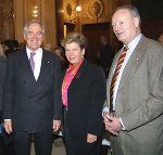 (von links): Prof. Dr. Roland Berger, Landeshauptmann Waltraud Klasnic und Nationalratspräsident Univ. Prof. Dr. Andreas Khol. Foto: Dusek (von links): Prof. Dr. Roland Berger, Landeshauptmann Waltraud Klasnic und Nationalratspräsident Univ. Prof. Dr. Andreas Khol. Foto: Dusek