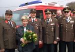 von links: Oberbrandinspektor Rudolf Warasdin, Landeshauptmann Waltraud Klasnic, Hauptbrandinspektor Manfred Cernoga, Oberbrandrat Dietmar Lederhaas, Dr. Kurt Kalcher, Leiter der Katastrophenschutzabteilung des Landes und Ehrenoberbrandrat Alois Trummer, Bürgermeister von Wolfsberg im Schwarzautal. Foto: Dusek. von links: Oberbrandinspektor Rudolf Warasdin, Landeshauptmann Waltraud Klasnic, Hauptbrandinspektor Manfred Cernoga, Oberbrandrat Dietmar Lederhaas, Dr. Kurt Kalcher, Leiter der Katastrophenschutzabteilung des Landes und Ehrenoberbrandrat Alois Trummer, Bürgermeister von Wolfsberg im Schwarzautal. Foto: Dusek.