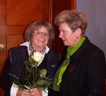 Landhauptmann Waltraud Klasnic mit Gerda Klimek Landhauptmann Waltraud Klasnic mit Gerda Klimek