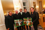 Opus-Stimme Herwig Rüdisser, LH-Vize Hermann Schützenhöfer, Andreas Zakostelsky (Obmann der Steiermärker in Wien), LH Franz Voves und Ewald Pfleger (Opus); die Band Opus wird beim Steirer-Ball die Hofburg rocken. © Foto: Verein der Steiermärker in Wien/Robert Frankl; bei Quellenangabe honorarfrei Opus-Stimme Herwig Rüdisser, LH-Vize Hermann Schützenhöfer, Andreas Zakostelsky (Obmann der Steiermärker in Wien), LH Franz Voves und Ewald Pfleger (Opus); die Band Opus wird beim Steirer-Ball die Hofburg rocken.