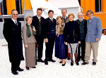 v.l.n.r. Richard Kriesche, Dr. Ileane Schwarzkogler, Vizebürgermeister von Bad Aussee Günther Kö-berl, Bertram Mayer, LH Waltraud Klasnic, Dr. Josef Marko und die Architekten Dipl.-Ing. Ingeborg Nussmüller und Dipl.-Ing. Werner Nussmüller mit Dr. Bernhard Pelzl in ihrer Mitte v.l.n.r. Richard Kriesche, Dr. Ileane Schwarzkogler, Vizebürgermeister von Bad Aussee Günther Kö-berl, Bertram Mayer, LH Waltraud Klasnic, Dr. Josef Marko und die Architekten Dipl.-Ing. Ingeborg Nussmüller und Dipl.-Ing. Werner Nussmüller mit Dr. Bernhard Pelzl in ihrer Mitte