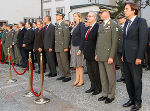 LH Franz Voves und Militärkommandant Heinz Zöllner begrüßten gemeinsam mit LT-Präs. Franz Majcen die neuen Offiziere (v.r.) LH Franz Voves und Militärkommandant Heinz Zöllner begrüßten gemeinsam mit LT-Präs. Franz Majcen die neuen Offiziere (v.r.)