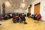 Workshop in der Aula der Pädagogischen Hochschule Steiermark 