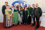 Obmann-Stellvertreter Peter Lehner, Pflegedienstleiterin Barbara Kumpf, Obmann Manfred Felix, Ärztliche Leiterin Jutta Rus-Machan, Generaldirektor Winfried Pinggera, Chefärztin Gudrun Seiwald, Generaldirektor-Stellvertreter Kurt Aust, Verwaltungsleiterin Karin Graf, LH Hermann Schützenhöfer, LR Christopher Drexler und Bgm. Franz Frosch (v.l.) © Foto: Martin Baumgartner; bei Quellenangabe honorarfrei Obmann-Stellvertreter Peter Lehner, Pflegedienstleiterin Barbara Kumpf, Obmann Manfred Felix, Ärztliche Leiterin Jutta Rus-Machan, Generaldirektor Winfried Pinggera, Chefärztin Gudrun Seiwald, Generaldirektor-Stellvertreter Kurt Aust, Verwaltungsleiterin Karin Graf, LH Hermann Schützenhöfer, LR Christopher Drexler und Bgm. Franz Frosch (v.l.)