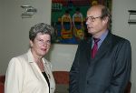Zu unserem Bild: Prominenter Journalist aus München zu Gast bei LH Klasnic: „Süddeutsche“-Chefredakteur Gernot Sittner. Foto: Stuhlhofer Zu unserem Bild: Prominenter Journalist aus München zu Gast bei LH Klasnic: „Süddeutsche“-Chefredakteur Gernot Sittner. Foto: Stuhlhofer