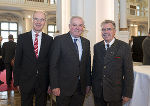 Landesamtsdirektor Helmut Hirt, LH Hermann Schützenhöfer und Bezirkshauptmann Burkhard Thierrichter (v.l.) 