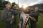 Rund 500 Rekrutinnen und Rekruten wurden in Niklasdorf angelobt. © Bilder: Bundesheer/Grebien; Verwendung bei Quellenangabe honorarfrei Rund 500 Rekrutinnen und Rekruten wurden in Niklasdorf angelobt. © Bilder: Bundesheer/Grebien; Verwendung bei Quellenangabe honorarfrei