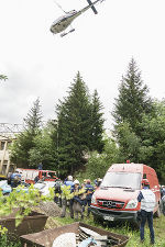 Europäische Erdbeben- und Höhlenrettungsübung „ModEX“ in Eisenerz