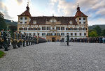 5. Forum der Landstreitkräfte: Ehrenformation des Bundesheeres beim Empfang im Schloss Eggenberg