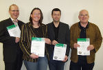 v.l.n.r.: Dipl.-Ing. Ulf Steuber, MMag. Ute Pöllinger, Mag. Christopher Grunert und Christian Lahousen. Foto: Landespressedienst. v.l.n.r.: Dipl.-Ing. Ulf Steuber, MMag. Ute Pöllinger, Mag. Christopher Grunert und Christian Lahousen. Foto: Landespressedienst.