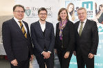 Präsentierten heute Vormittag gemeinsam im Medienzentrum Steiermark das NEFI-Projekt: Rektor Wilfried Eichlseder und Thomas Kienberger, LR Barbara Eibinger-Miedl sowie LR Anton Lang (v.l.) © Foto: steiermark.at/Streibl; bei Quellenangabe honorarfrei Präsentierten heute Vormittag gemeinsam im Medienzentrum Steiermark das NEFI-Projekt: Rektor Wilfried Eichlseder und Thomas Kienberger, LR Barbara Eibinger-Miedl sowie LR Anton Lang (v.l.) © Foto: steiermark.at/Streibl; bei Quellenangabe honorarfrei