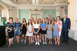 In der Aula der Alten Universität wurden jene steirische Schülerinnen und Schüler ausgezeichnet, die exzellente Leistungen im Rahmen von Schulbewerben erbracht haben.
