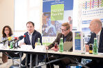 In Leoben wurden bei einer Pressekonferenz die Eckpunkte von LH-Stv. Michael Schickhofer vom Projekt "Willkommen Obersteiermark" vorgestellt.