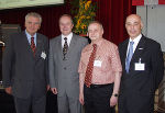 Hermann Kröll, Präsident des Steirischen Gemeindebundes, Landesrat Johann Seitinger, Leszek Swietalski, polnischer Vertreter im europäischen Ausschuss der Regionen, Ministerialrat Dr. Gerhard Burian, Bundesministerium für Wirtschaft und Arbeit; Foto: Landespressedienst Hermann Kröll, Präsident des Steirischen Gemeindebundes, Landesrat Johann Seitinger, Leszek Swietalski, polnischer Vertreter im europäischen Ausschuss der Regionen, Ministerialrat Dr. Gerhard Burian, Bundesministerium für Wirtschaft und Arbeit; Foto: Landespressedienst