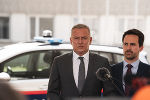 Pressestatement in der Landespolizeidirektion Graz am 10. Juni 2025 © Land Steiermark/Andreas Resch; Verwendung bei Quellenangabe honorarfrei Pressestatement in der Landespolizeidirektion Graz am 10. Juni 2025