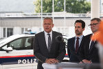 Pressestatement in der Landespolizeidirektion Graz am 10. Juni 2025 © Land Steiermark/Andreas Resch; Verwendung bei Quellenangabe honorarfrei Pressestatement in der Landespolizeidirektion Graz am 10. Juni 2025