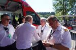 LH Mario Kunasek dankte Mitgliedern der Feuerwehren © Land Steiermark/Mitteregger; Verwendung bei Quellenangabe honorarfrei LH Mario Kunasek dankte Mitgliedern der Feuerwehren