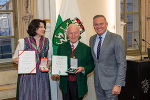Überreichung von Goldenen Ehrenzeichen und Steirischen Lebensrettungsmedaillen