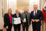 Bildbeschreibung: Impressionen von der Ehrung von Sportfunktionärinnen und Sportfunktionären am 19.11.2025 im Weißen Saal der Grazer Burg
