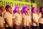 Impressionen vom Kinderrechte Song Contest.
