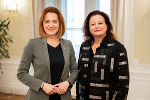 Landesrätin Claudia Holzer (r.) und Landesrätin Simone Schmiedtbauer © Land Steiermark/ Binder