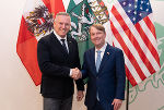 Landeshauptmann Mario Kunasek empfing heute (29. Jänner) den Botschafter der USA, S.E. Arthur Graham Fisher, zu einem Arbeitstreffen in der Grazer Burg. © Land Steiermark/Melanie Laimer; Verwendung bei Quellenangabe honorarfrei