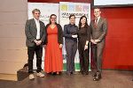 Universitätsprofessor Reinhold Kerbl, Denise Schiffrer-Barac, Natascha Hodanek-Zimmermann, Birgit Parz-Kovacic sowie Landesrat Stefan Hermann im Rahmen der Eröffnung (v.l.n.r.) © Land Steiermark/PB Hermann; bei Quellenangabe honorarfrei