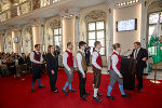 Empfang in der Aula der Alten Universität für steirische Blasmusikerinnen und -musiker