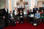 Bildbeschreibung: Impressionen von der Sportlerehrung in der Aula der Alten Universität in Graz