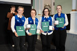 Bildbeschreibung: Impressionen von der Sportlerehrung in der Aula der Alten Universität in Graz