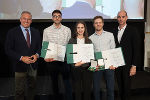 Bildbeschreibung: Impressionen von der Sportlerehrung in der Aula der Alten Universität in Graz