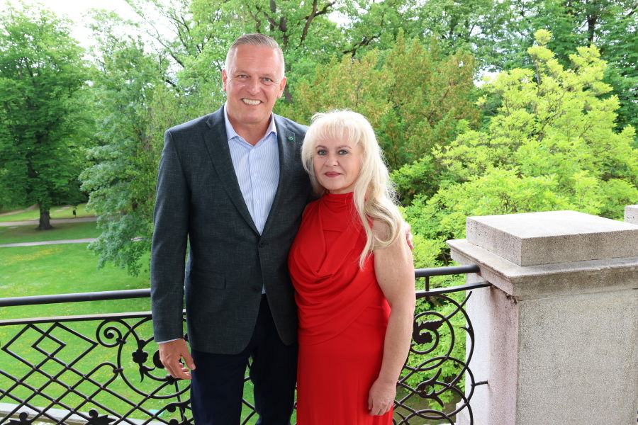 In der Grazer Burg konnte Landeshauptmann Mario Kunasek zahlreiche Besucher zum Tag der offenen Tür begrüßen.