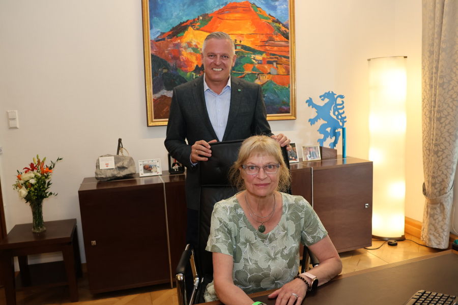 In der Grazer Burg konnte Landeshauptmann Mario Kunasek zahlreiche Besucher zum Tag der offenen Tür begrüßen.