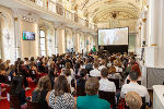 Bildbeschreibung: Bild von der Veranstaltung in der Aula der Alten Universität