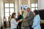 Bildbeschreibung: Bild von der Veranstaltung in der Aula der Alten Universität