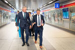 Bildbeschreibung: Impressionen vom Treffen der Landesregierungen von Kärnten und der Steiermark in Graz.