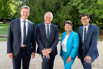 Bildbeschreibung: Impressionen vom Treffen der Landesregierungen von Kärnten und der Steiermark in Graz.
