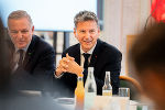 Bildbeschreibung: Impressionen vom Treffen der Landesregierungen von Kärnten und der Steiermark in Graz.