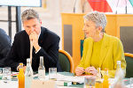 Bildbeschreibung: Impressionen vom Treffen der Landesregierungen von Kärnten und der Steiermark in Graz.