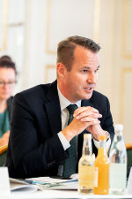 Bildbeschreibung: Impressionen vom Treffen der Landesregierungen von Kärnten und der Steiermark in Graz.