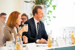 Bildbeschreibung: Impressionen vom Treffen der Landesregierungen von Kärnten und der Steiermark in Graz.